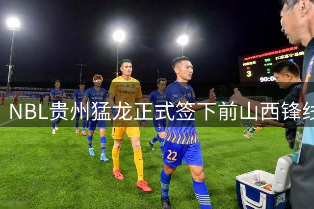 NBL贵州猛龙正式签下前山西锋线悍将刘冠岑